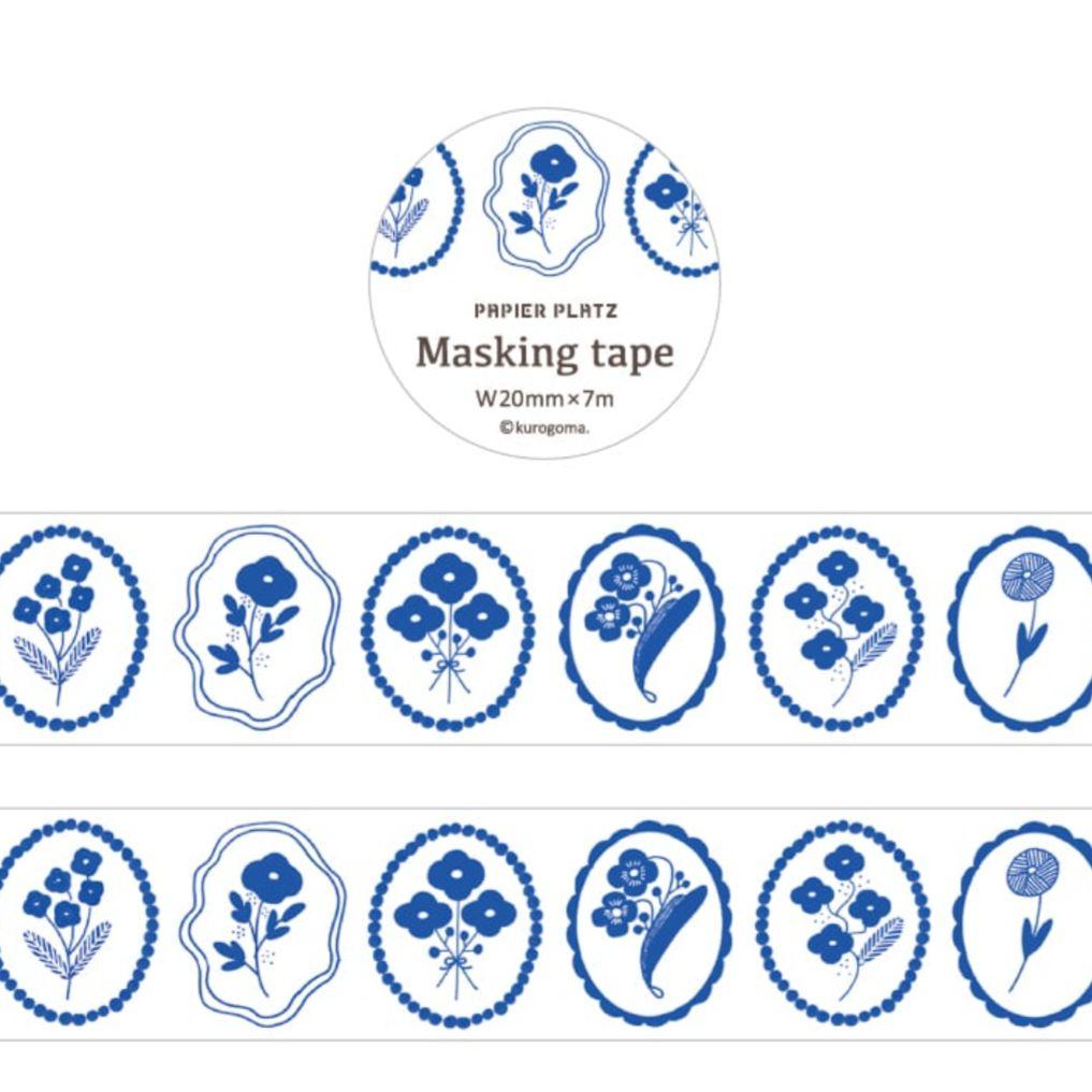 81　kurogoma. ★ マスキングテープ　パピアプラッツ