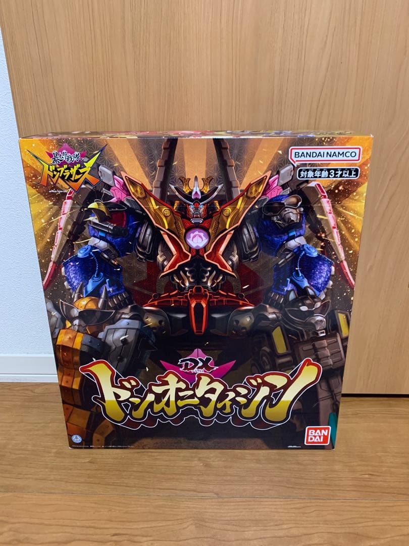 新品未開封　暴太郎戦隊ドンブラザーズ DXドンオニタイジン他　4体セット