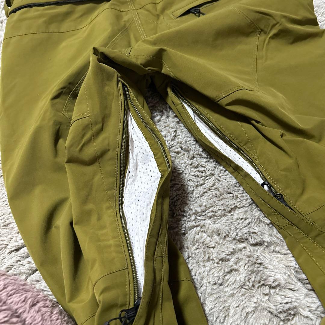 VOLCOM GORE-TEX スノーボードパンツ オリーブグリーン　メンズ　S