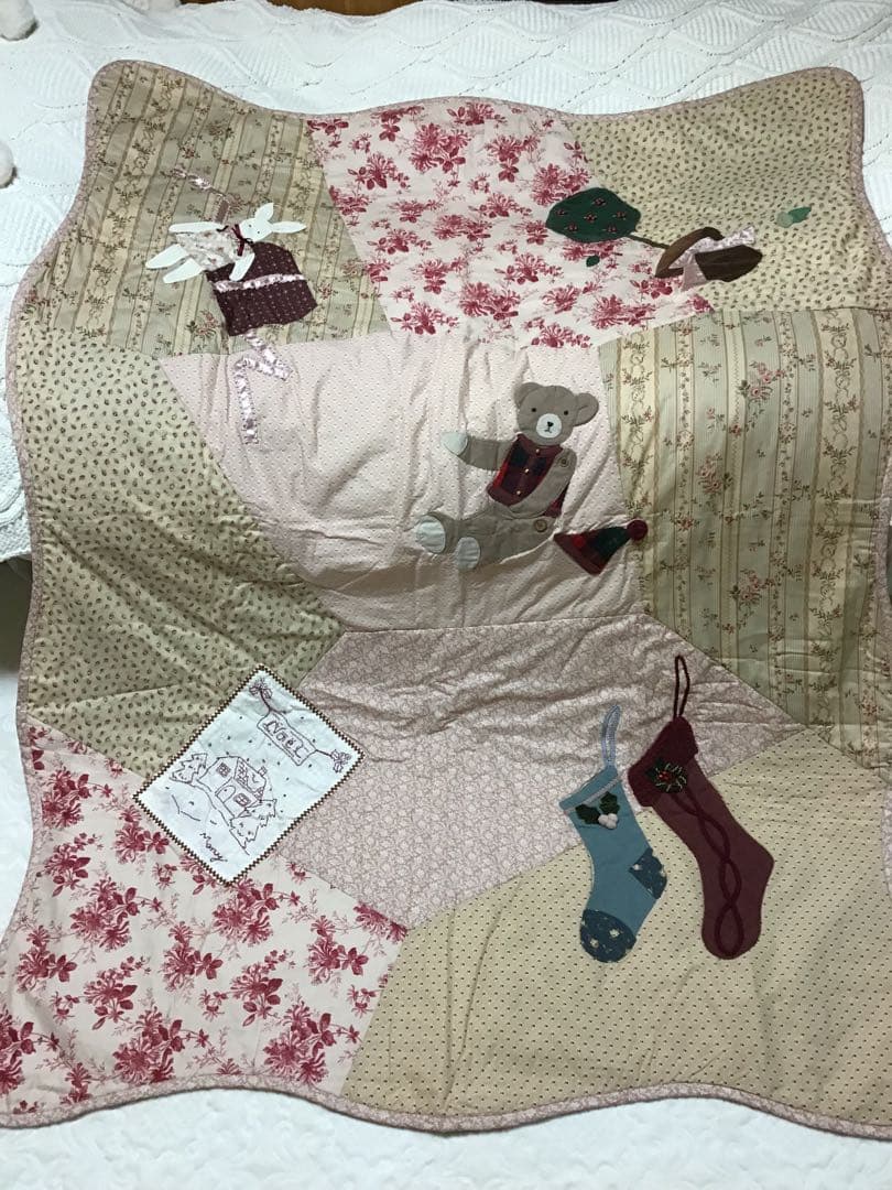 マニー　マルチカバー（ベッドカバー）　クリスマス