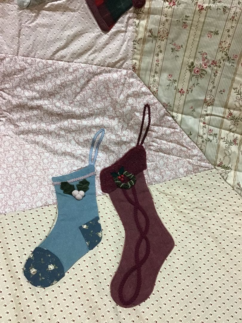 マニー　マルチカバー（ベッドカバー）　クリスマス