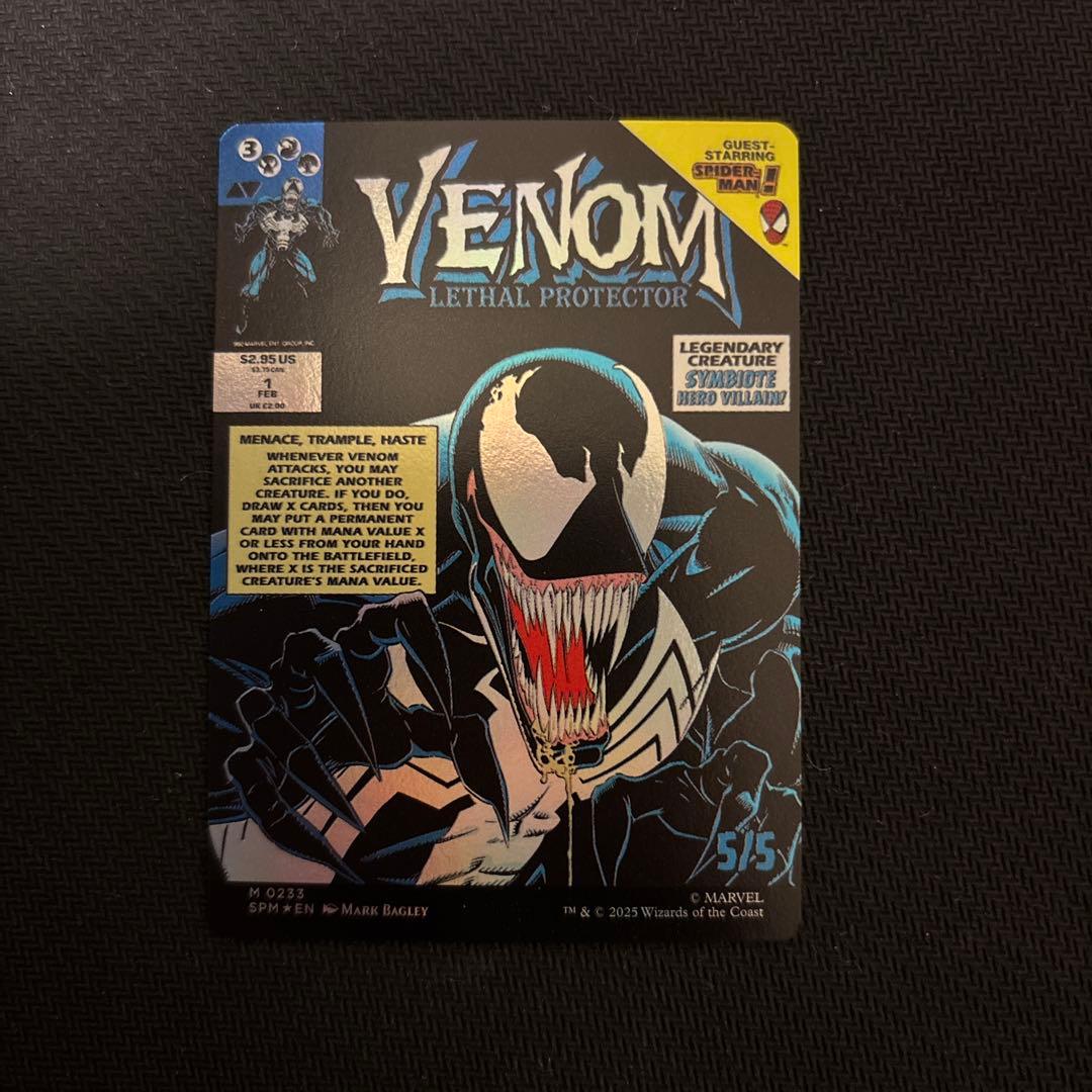 【即日発送】MTG エディ・ブロック/Eddie Brock Foil ヴェノム