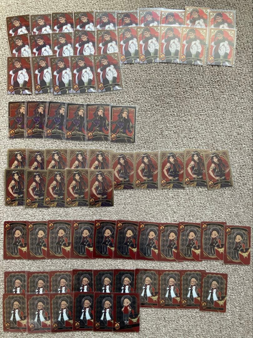 ツイステ　ジャミル・バイパー　ウエハースカード各種　トレカ各種　180枚セット