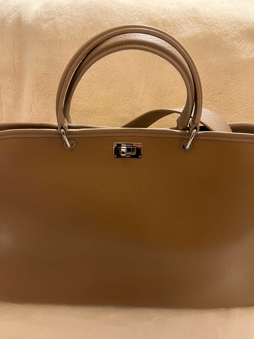 ミチノパリ　サンジェルマンバッグ　ベージュ