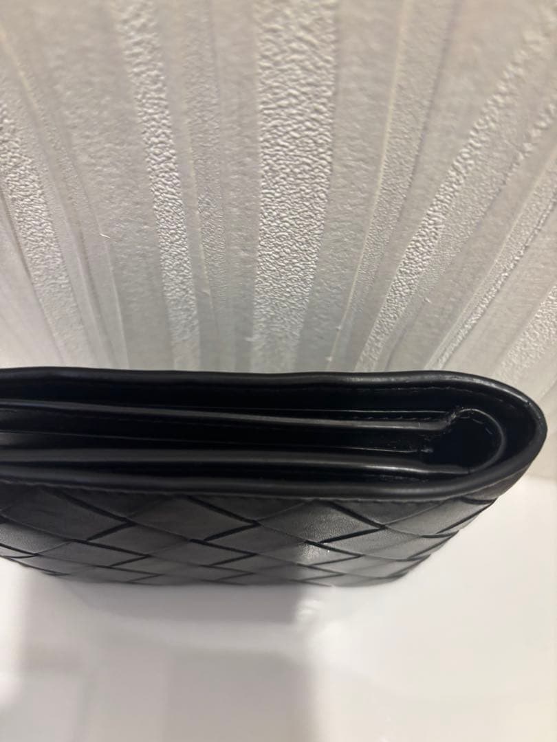 ボッテガ　BOTTEGA VENETA 二つ折り財布　ケース付き ブラック