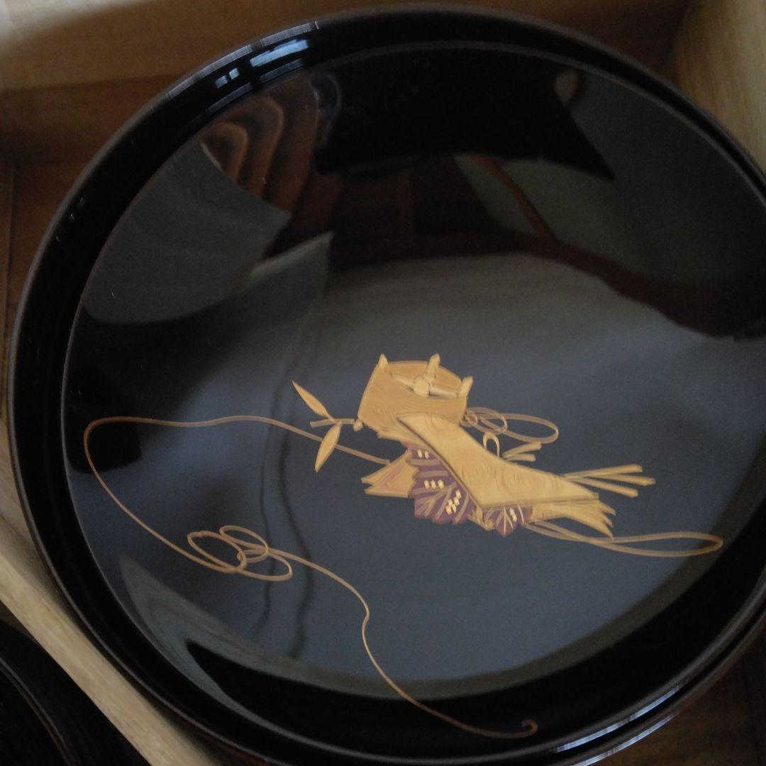 椀　輪島塗　絵変わり　五節句