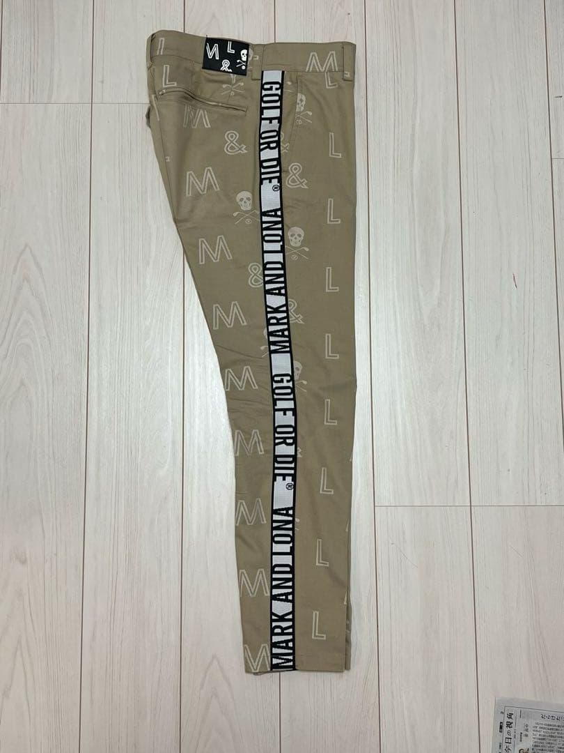 マークアンドロナ mark&lona メンズ　パンツ　ベージュ