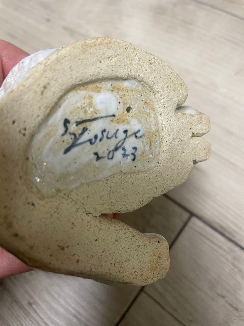 小菅幸子さん　猫　オブジェ