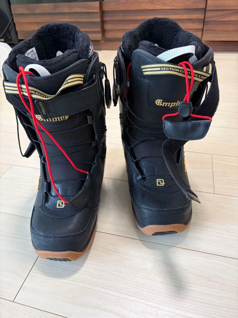 DEELUXE EMPIREブラック スノーボードブーツ 27.5cm