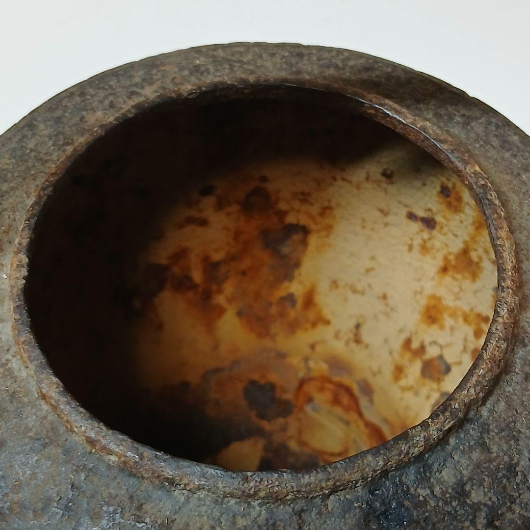 1*0様 金寿堂 雨宮宗 作 鉄瓶 手取形鉄瓶 煎茶道具 骨董品 銅蓋銀摘 小ぶ