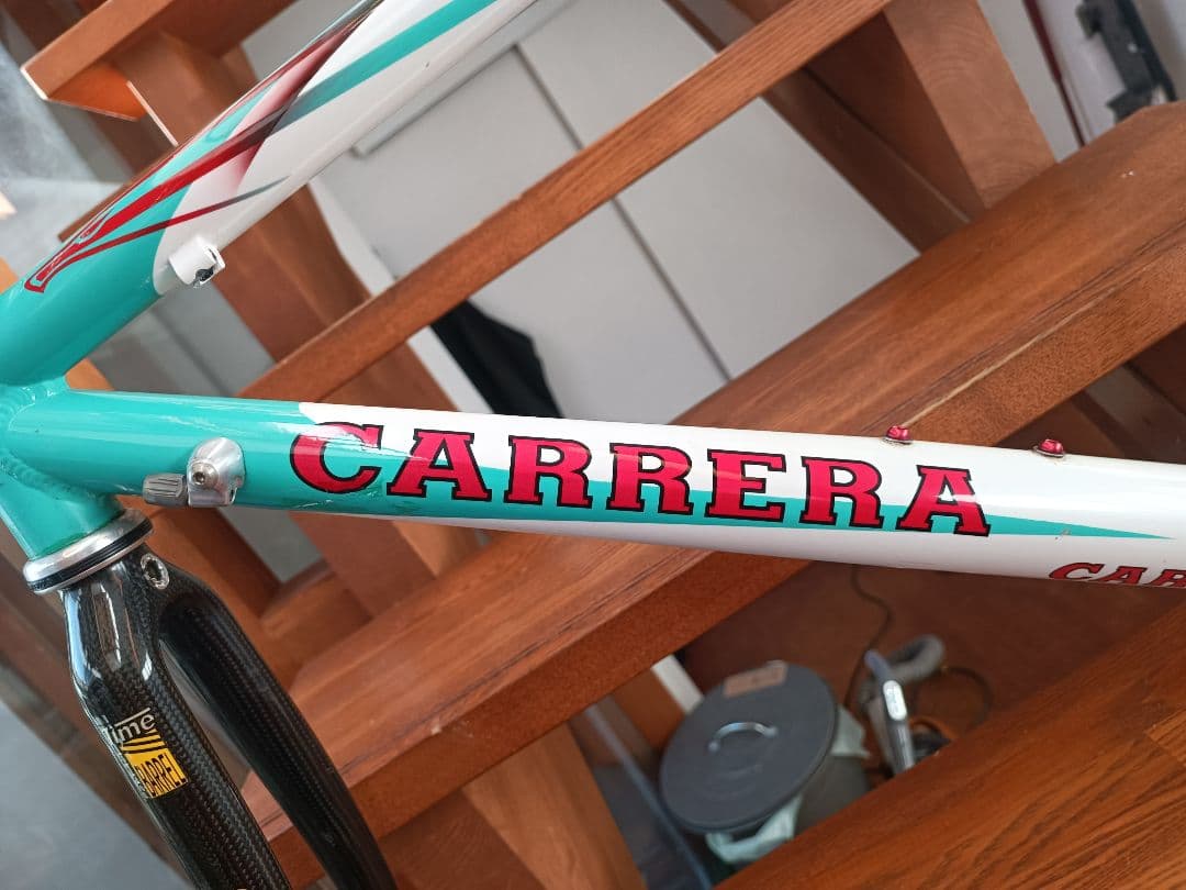 CARRERA ロードバイクフレーム Timeカーボンフォーク付き