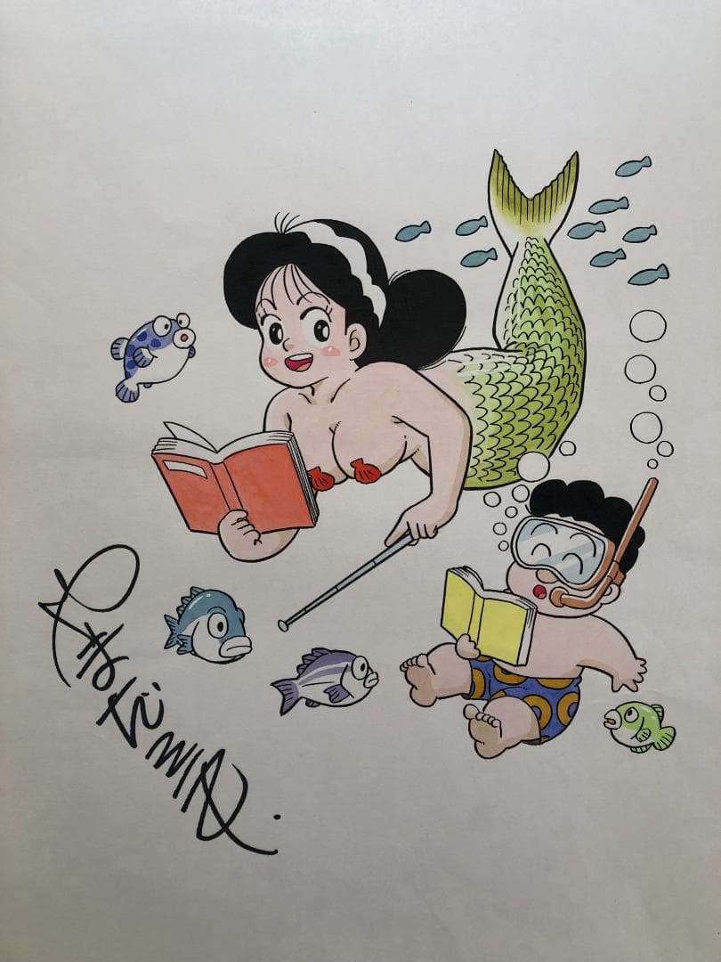 Jさん専用「あこがれ先生ション」連載時の生原稿③