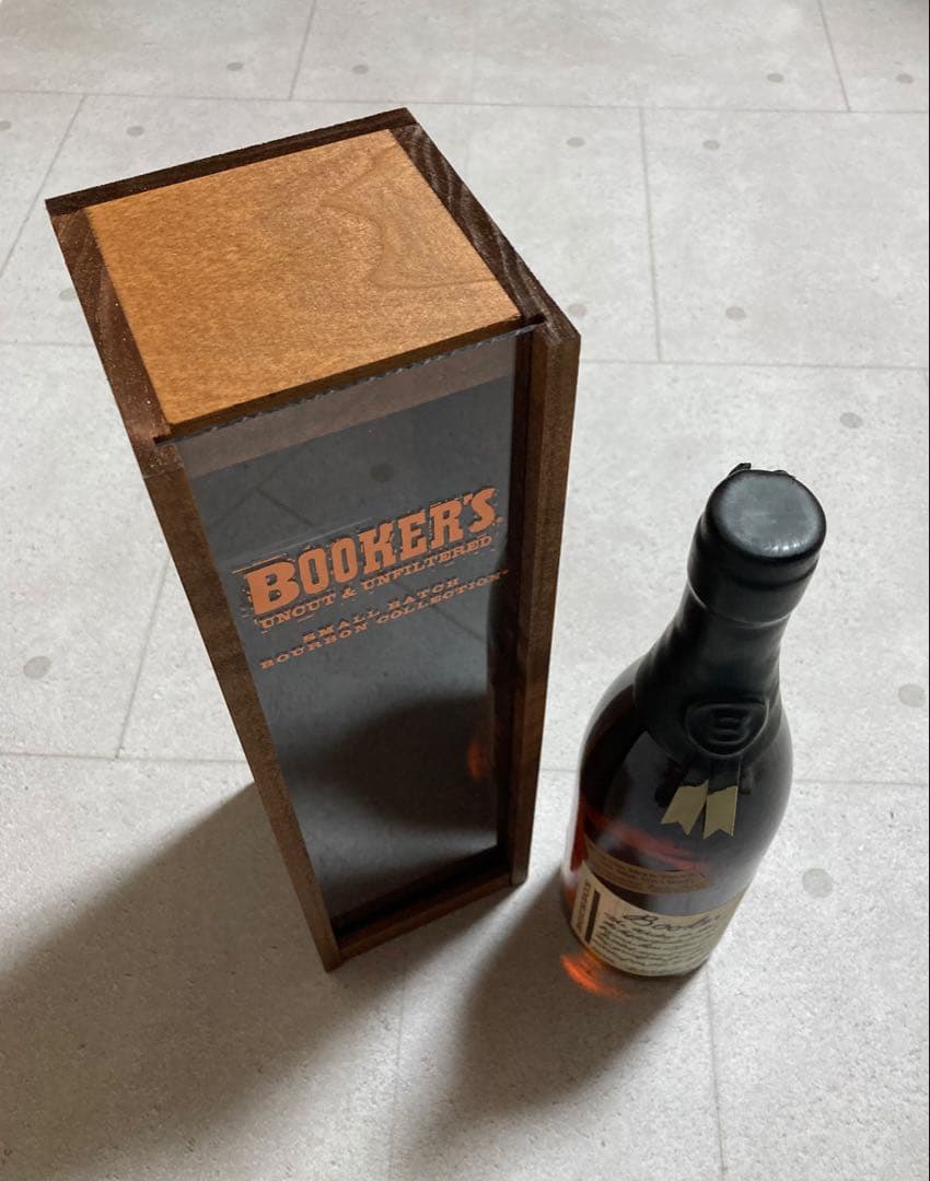 ウイスキー　ブッカーズ 2025バーボン 木箱　バッチ2025-01E