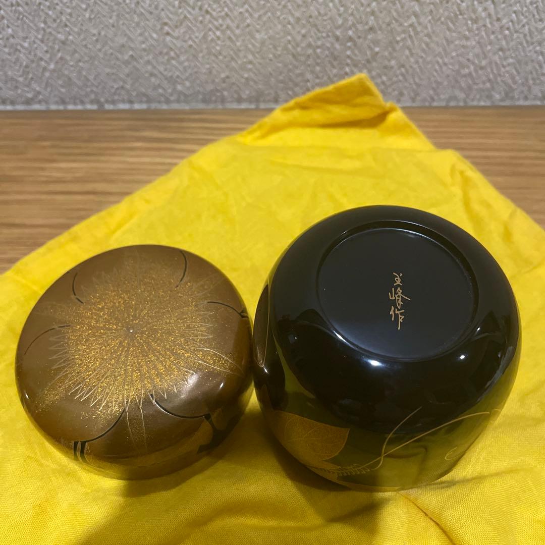 棗☆輪島塗☆寺尾茂雄☆玉峰作☆茶道具☆希少