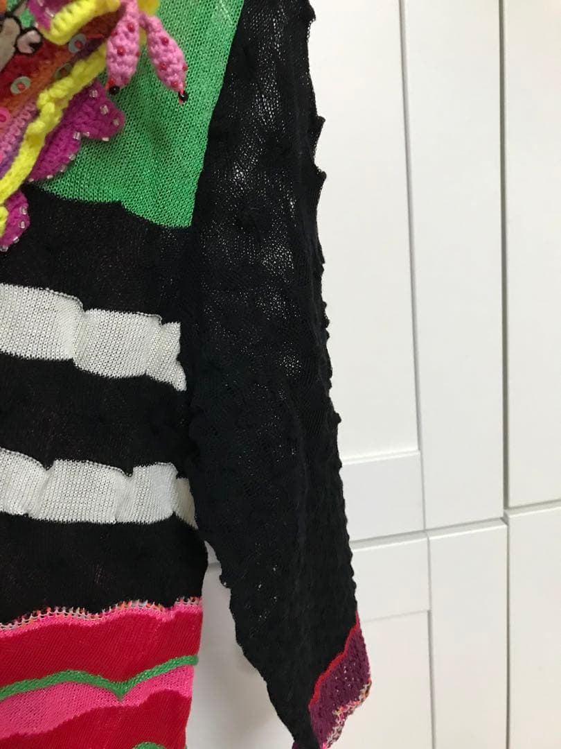 新品OLLEBOREBLA アルベロベロ　ニットワンピース　ぶたさん