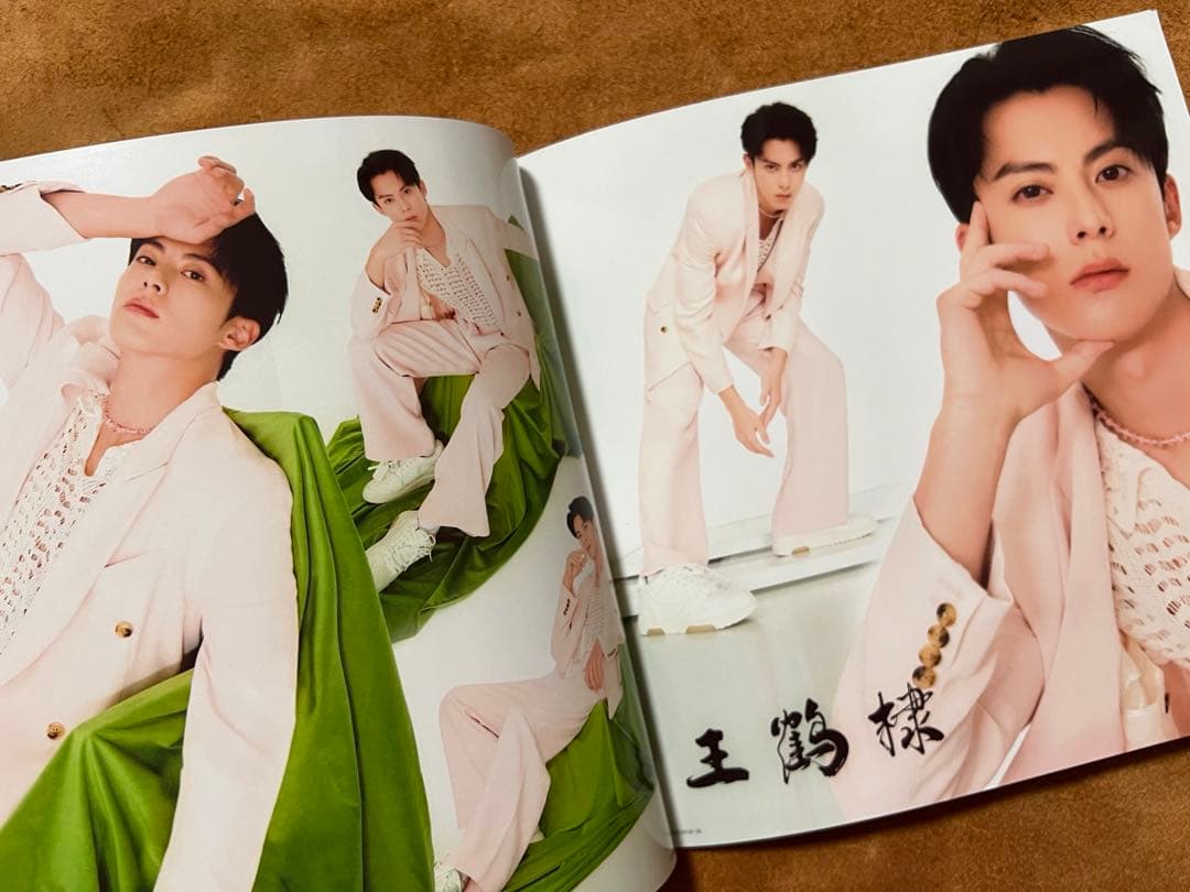 蒼蘭訣 王鶴棣　110枚写真入り個人写真集ワンホーディー写真集34p2023-1