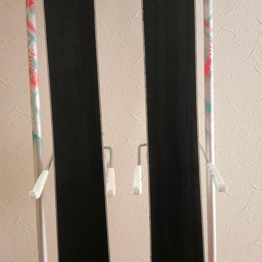 スキー板 エランELAN 140cm ストック 95cmセット 子ども用