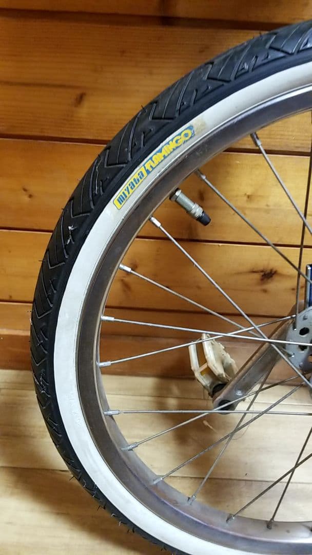 未使用　MIYATA　 一輪車 フラミンゴ　ミヤタ　20インチ　ブルーカラー