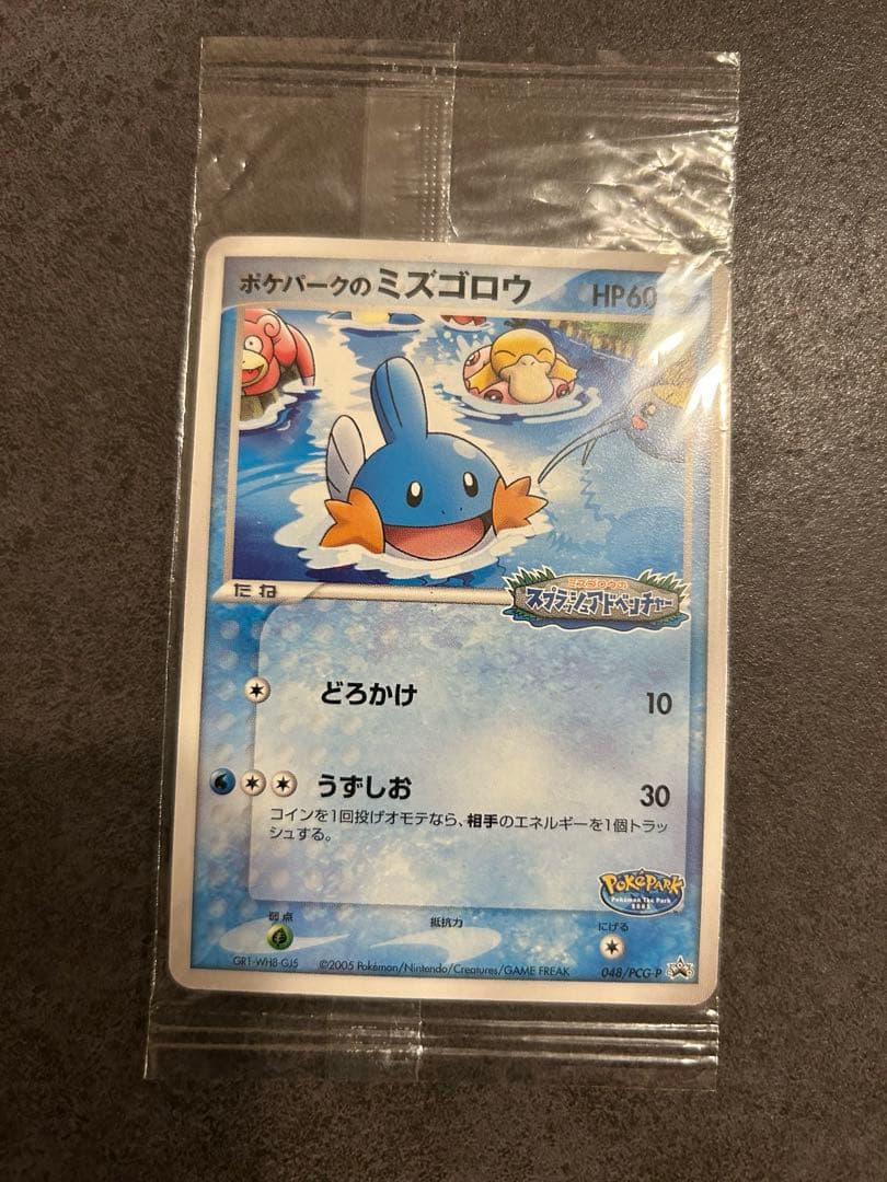 ポケパーク　ミズゴロウ　未開封　1枚
