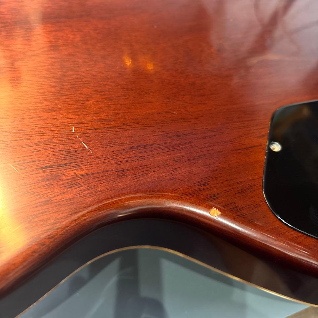 Sugi ギターSH605 5AQM ハカランダ レスポール貴重なモデル 中古