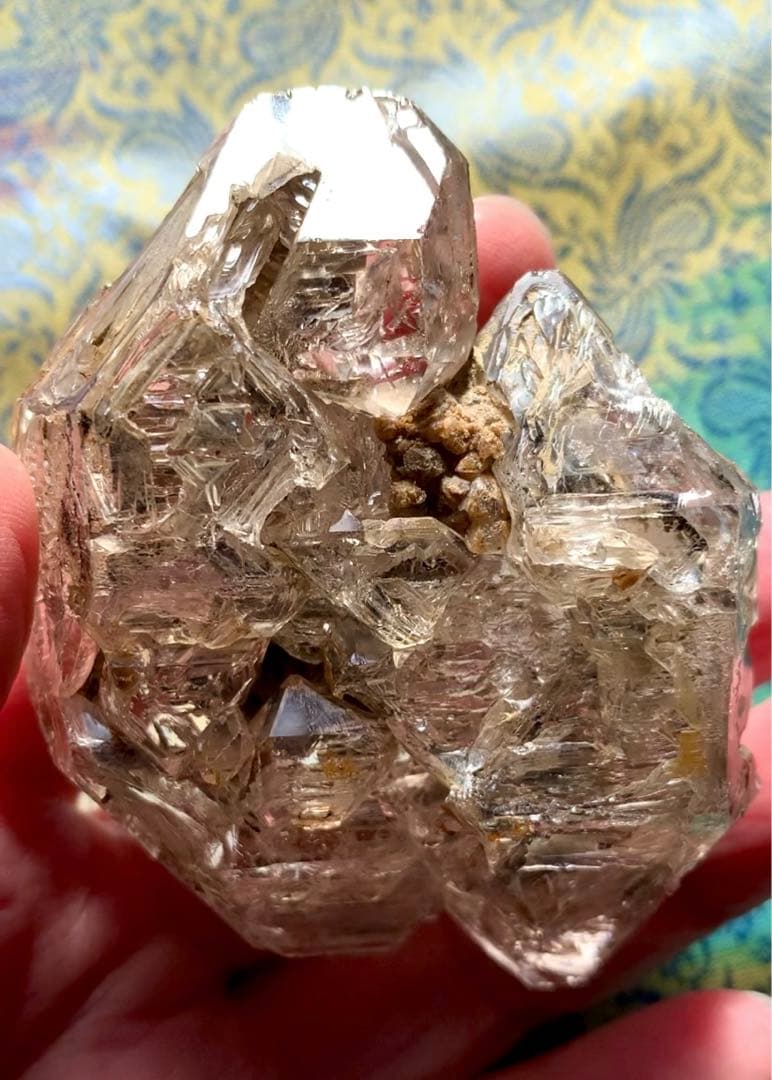 ダイヤモンド系骸骨水晶-11/タントリックツインダブルポイント