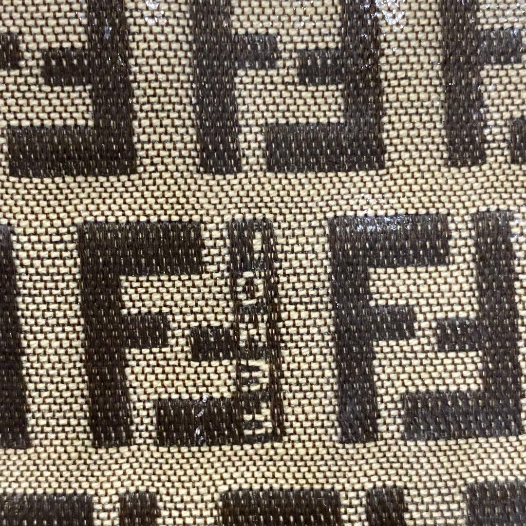 希少【Fendi】オールドフェンディ FFロゴ ズッキーノ ハンドバッグ
