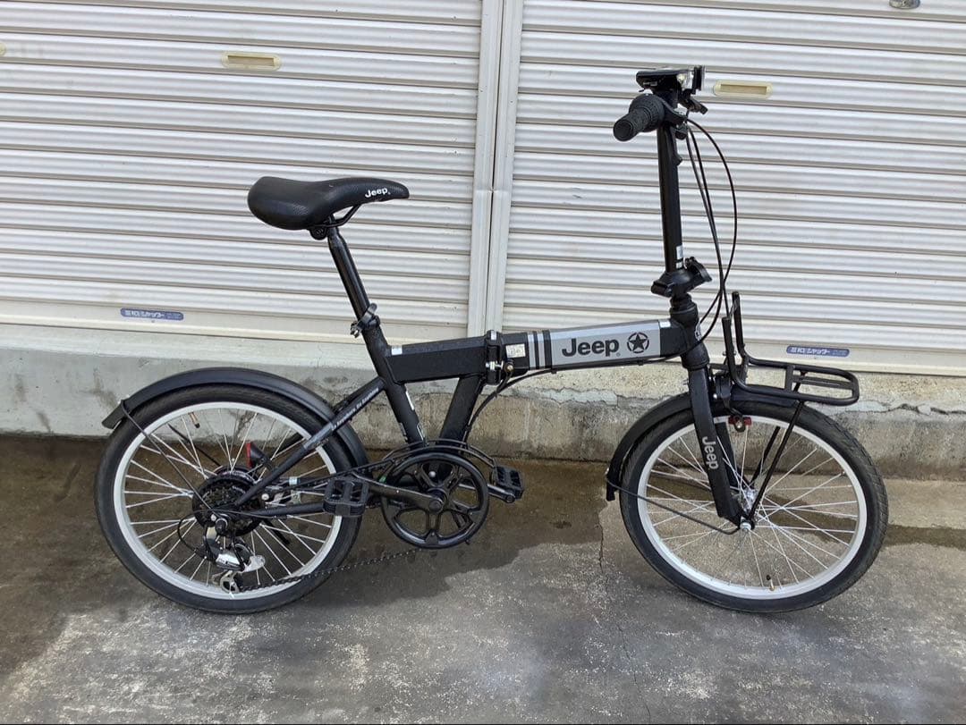 JEEP JE-206G 折り畳み　20インチ　ブラックツートンボディー