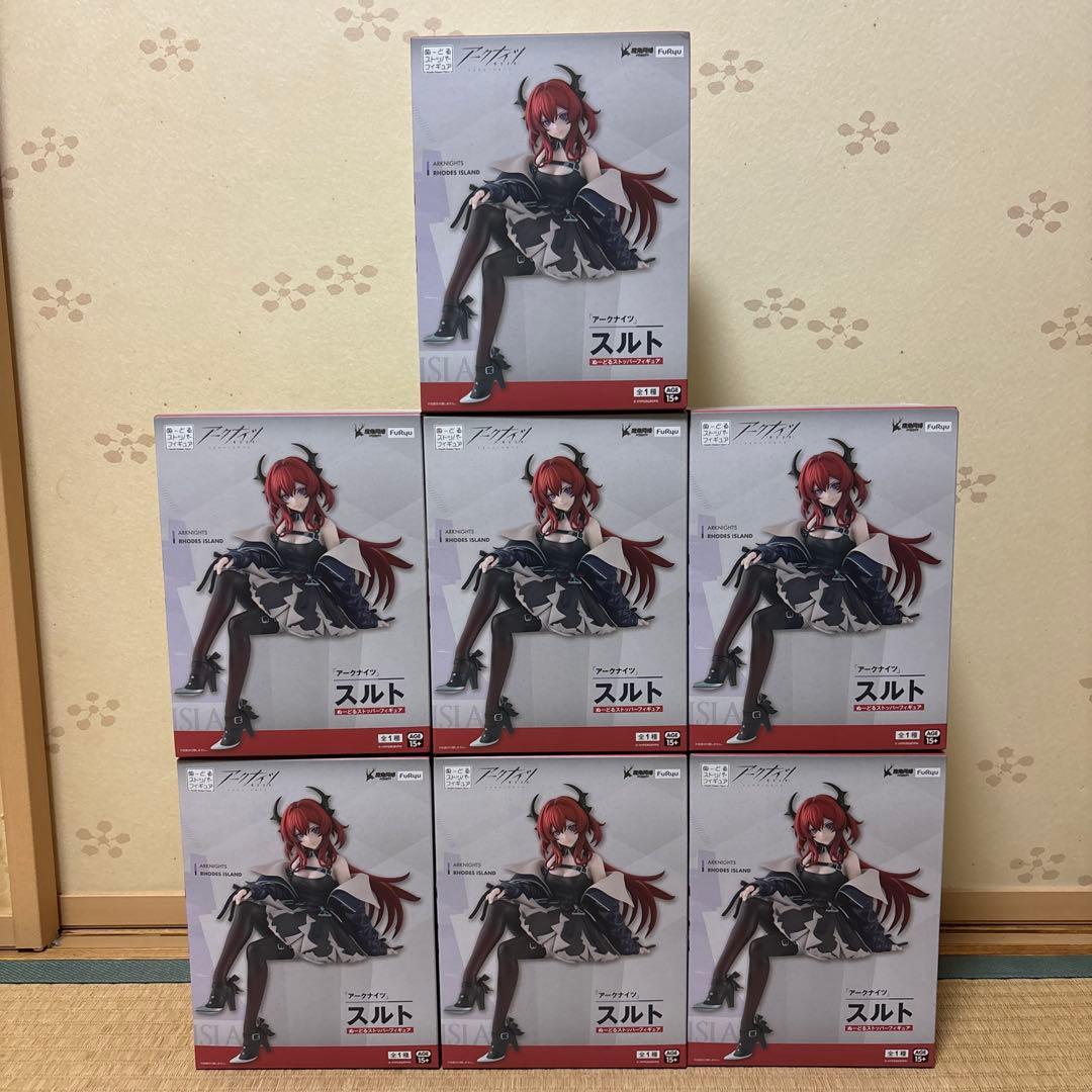 アークナイツ　ぬーどるストッパーフィギュア　スルト　7個セット