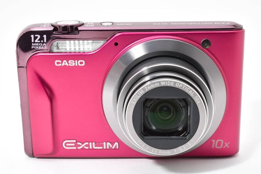 極美品 カシオ　CASIO EXILIM EX-H10 ピンク ＃A364