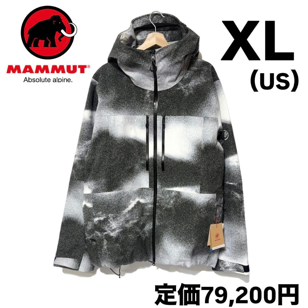 マムート ストーニー HS フーデッド ジャケット グレイン ブラック 2XL