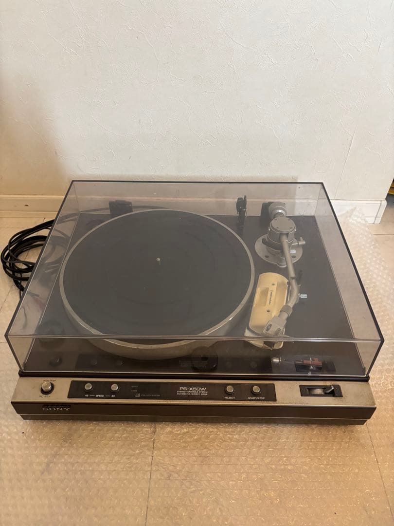 SONY ステレオ ターンテーブル システム PS-X50W