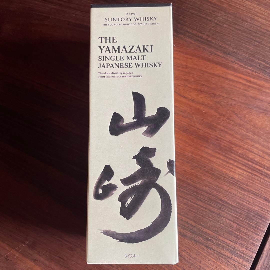 『新品』サントリー 山崎 シングルモルト ウイスキー 43度 700ml箱付き！