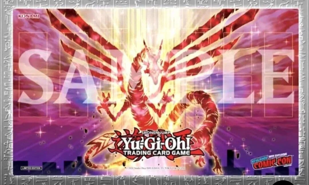 遊戯王 赤き竜 公式プレイマット ニューヨークコミコン2023限定