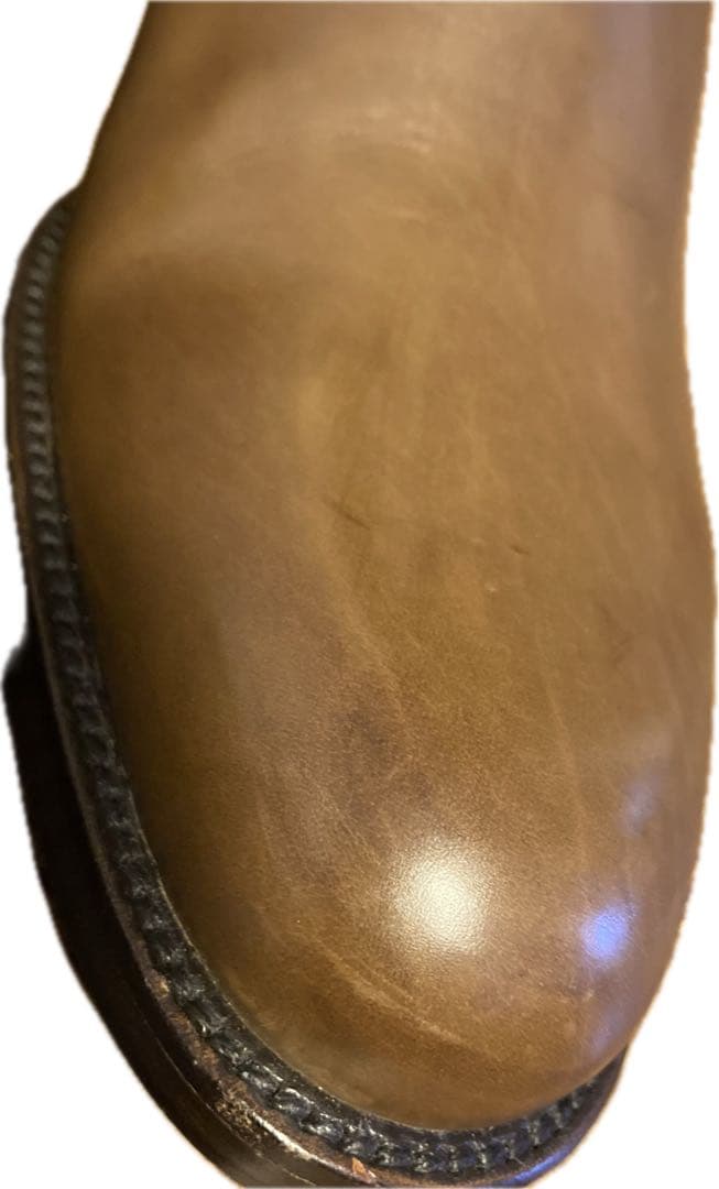 美品　SARTORE サルトル　シングルバックベルト　ジョッキーブーツ　ブラウン