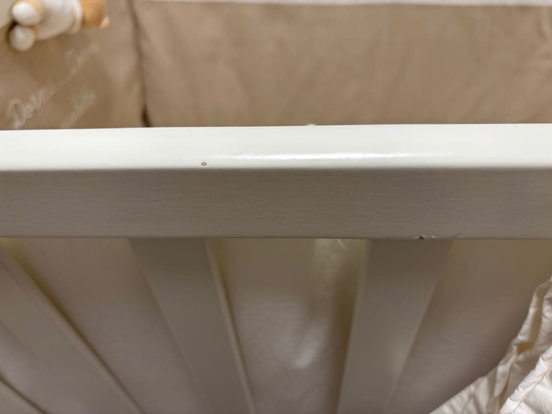 【SALE】nanan インポートブランドミニベッド　天蓋付きベビーベッド