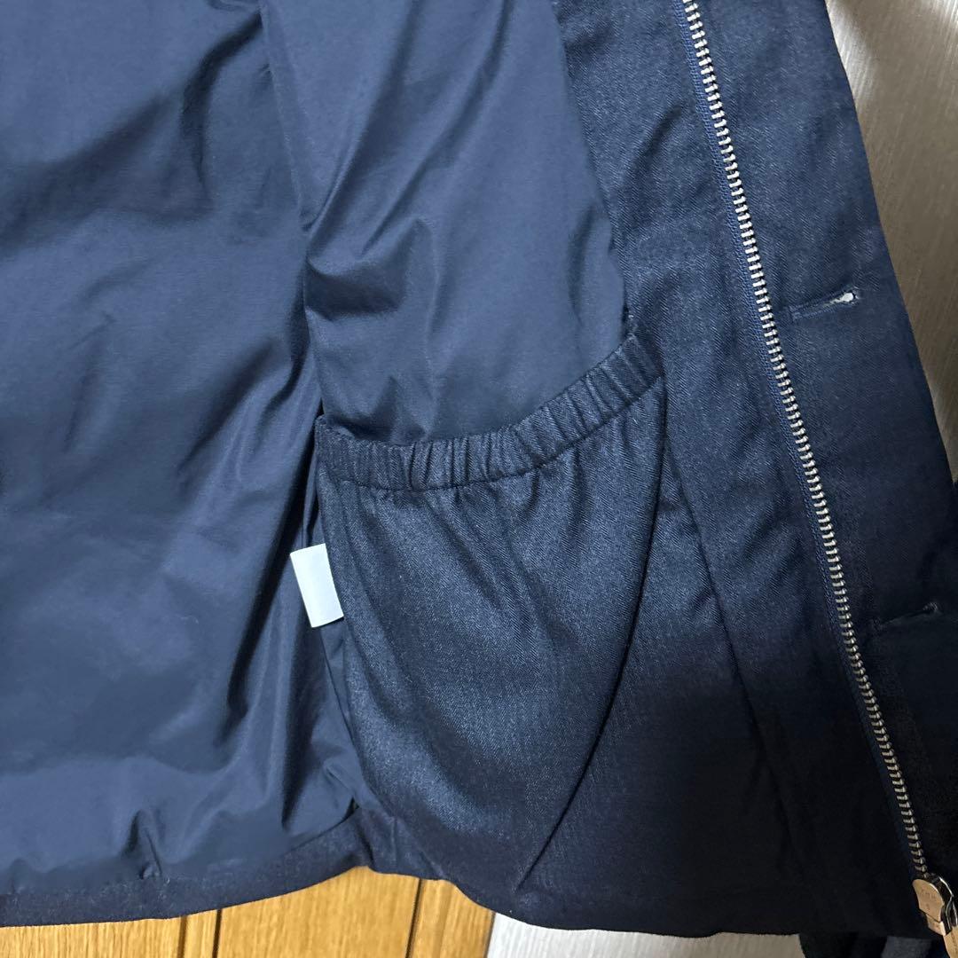 VAN JAC ネイビー ダウンベスト