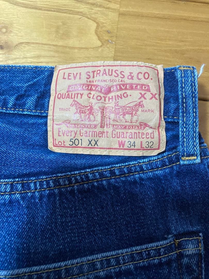 チ*ズ様 LEVI’S リーバイス LVC 55501 501xx w34