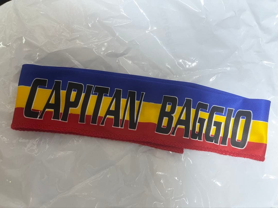 希少ロベルト・バッジョ ユベントス　キャプテンマークアレンジバンダナ