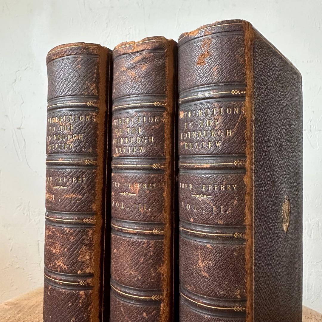 アンティーク 古い洋書３冊セット / 古本 / 古書