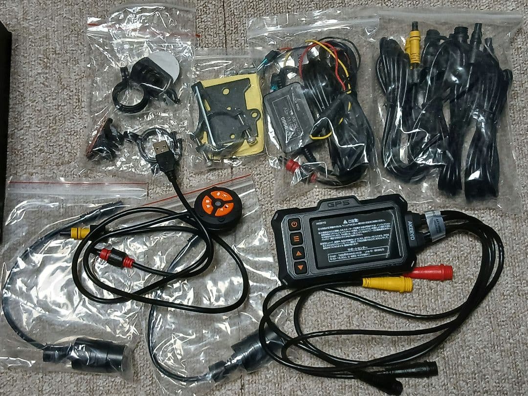 【未使用】バイク専用設計 ドライブレコーダー AKEEYO AKY-998G