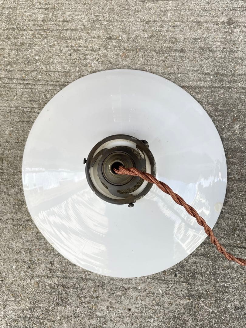 【merci】 2a. フランス　吊り下げ　滑車　ランプ　古道具　店舗什器カフェ