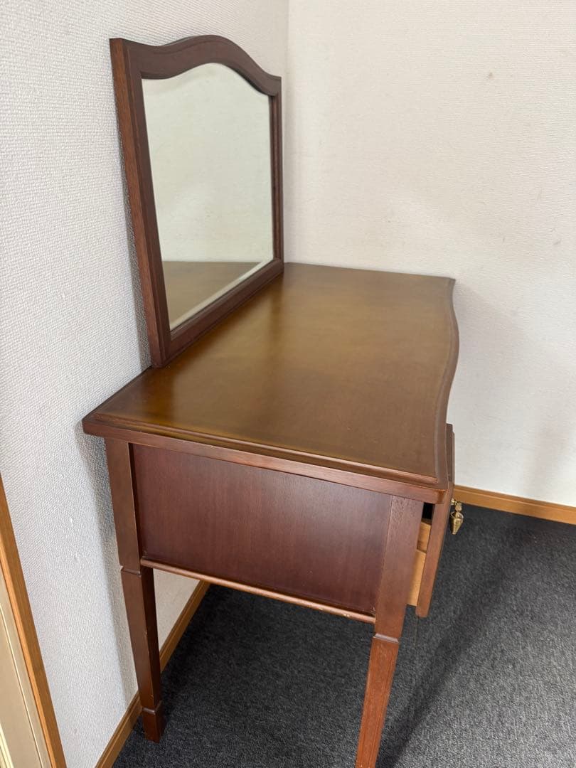 マルニ木工 maruni 地中海 ドレッサー ミラー鏡 化粧台 アンティーク