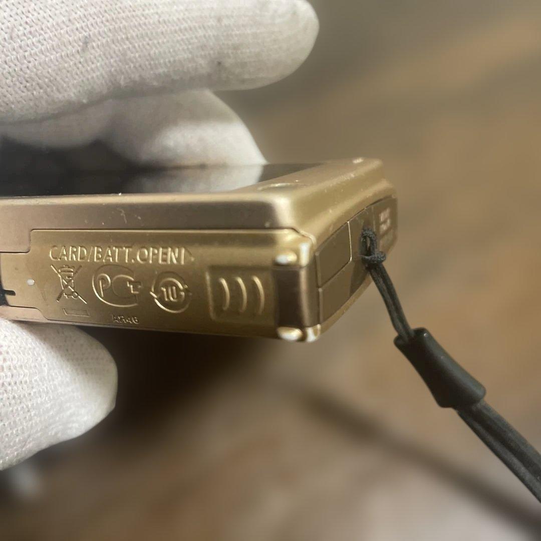 [ジャンク品] Canon IXY 430F ゴールド