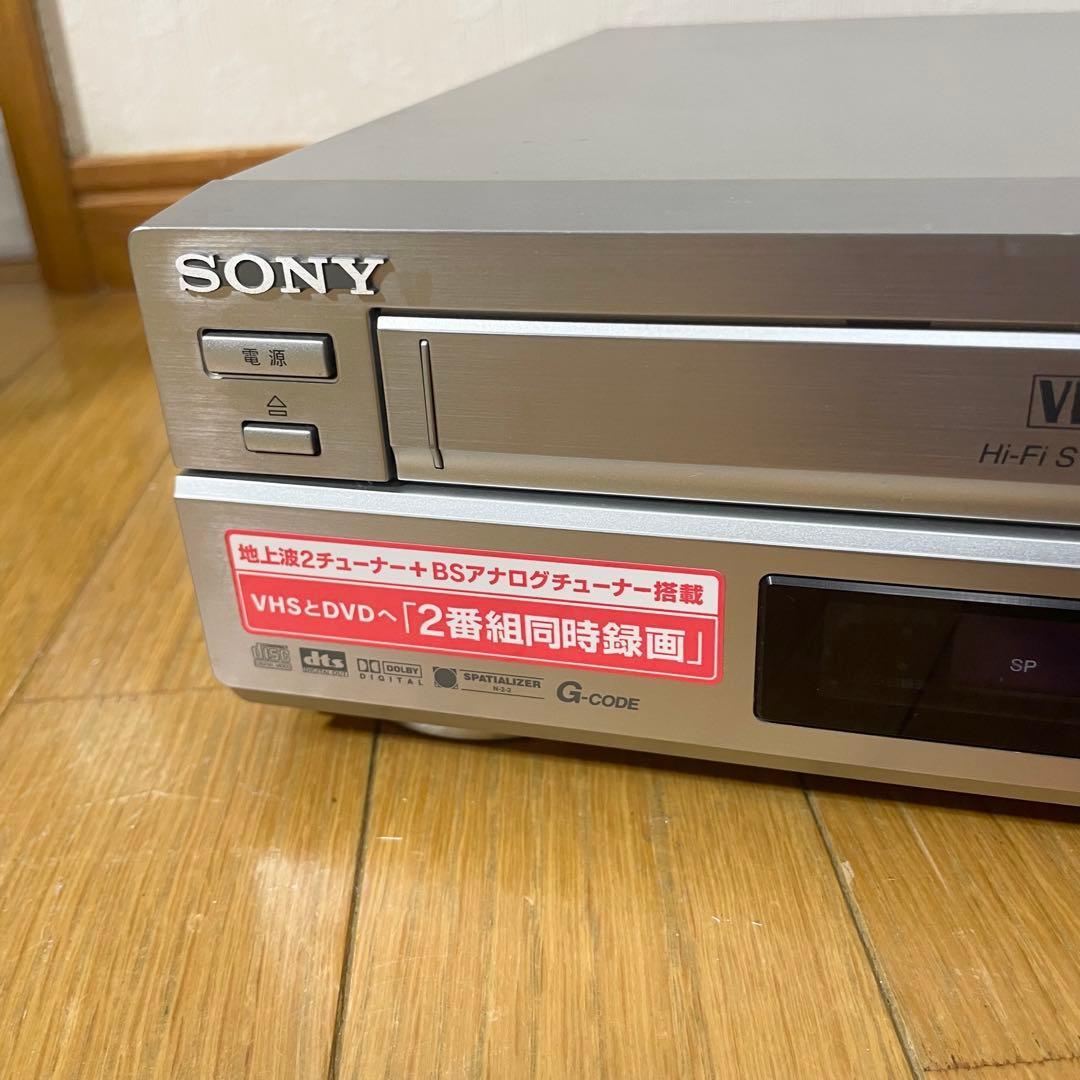 SONY ダビング機能搭載 VHS一体型DVDレコーダー RDR-VD60