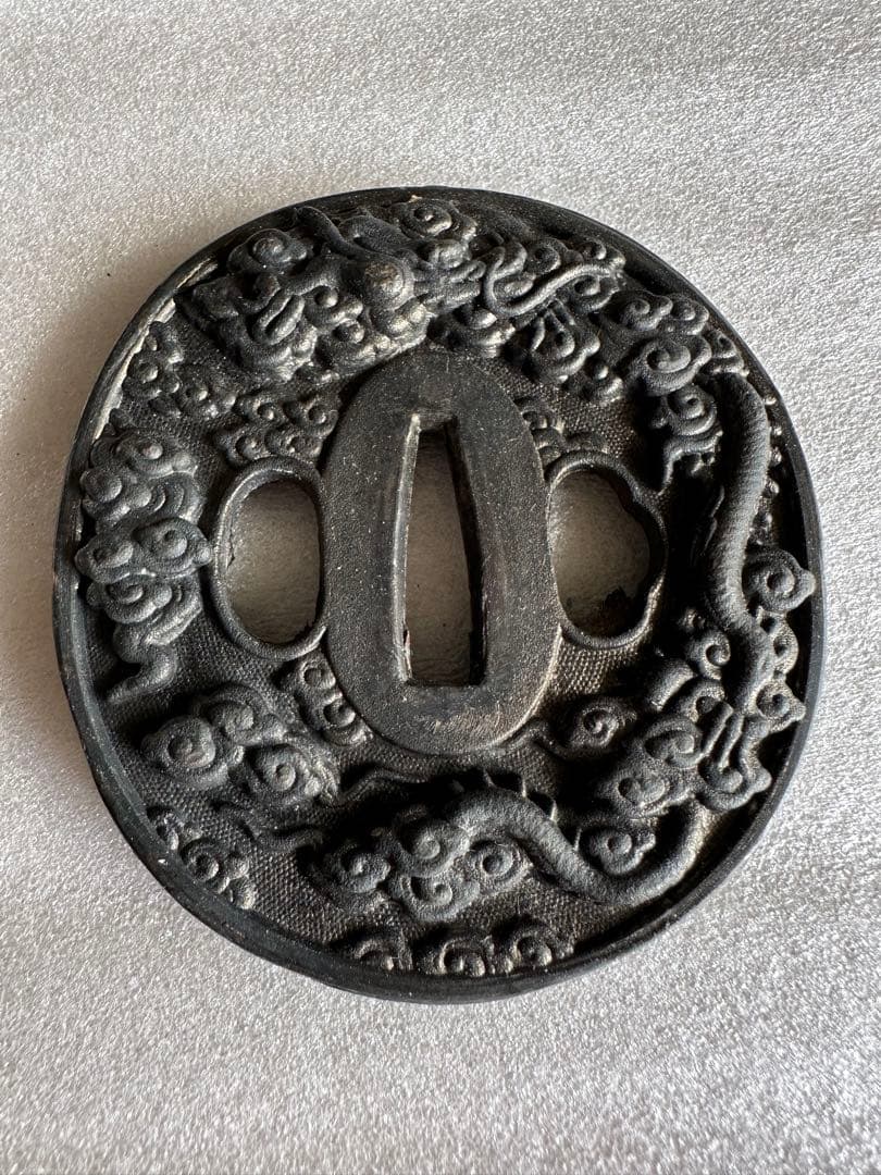 合金製 金属製 鍔 鐔　つば 9点まとめ　刀装具 武具 25