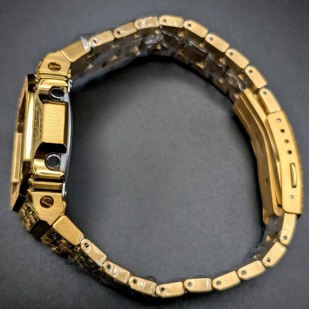 美品 G-SHOCK GWM5610 電波ソーラー ペイズリー彫刻 フルメタル