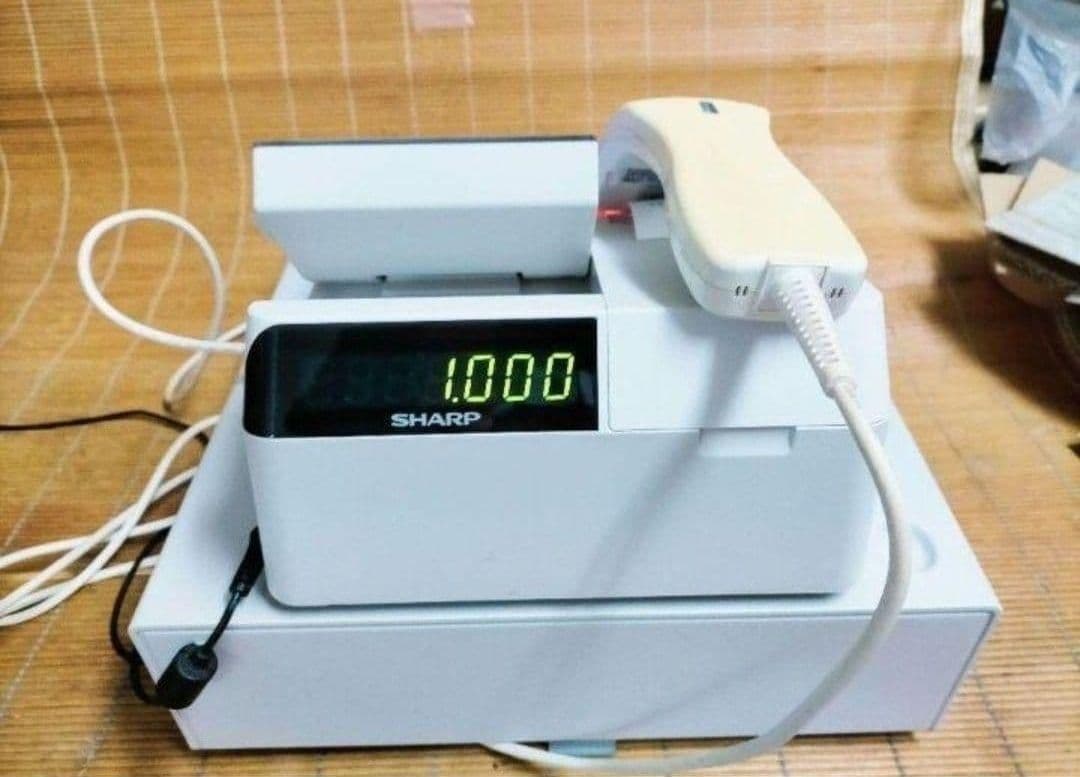 シャープレジスターXE-A280　PC連携　スキャナ付き　413114