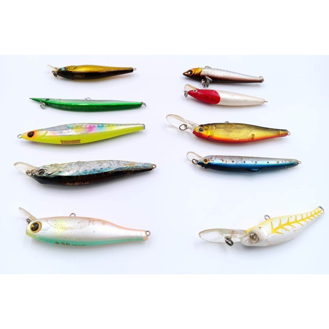 【レア】シーバス用中古ルアー引退　５０点セット　まとめ売り！早い者勝ち