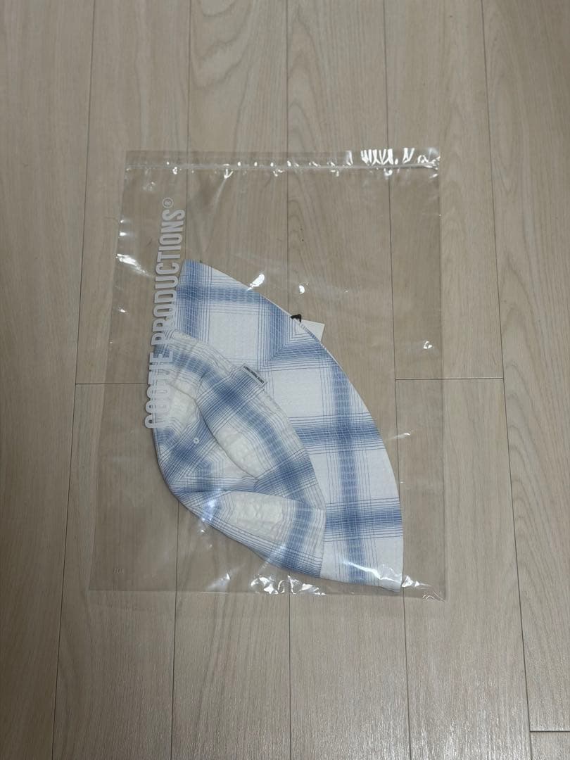 【新品】COOTIE PRODUCTIONS チェック柄キャップ L