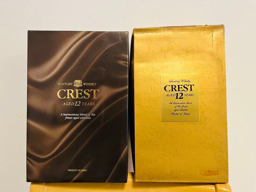 CREST AGED 12 YEARS ウイスキークレスト希少デザインセット販売